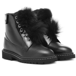 Jimmy Choo Voyager Snow Heated Boot Black 37.5